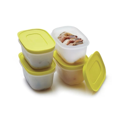 Hộp Trữ Đông Tupperware Gen II 170ml Đông Dẻo - Nắp Vàng