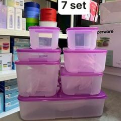 Tupmalay - Bộ Hộp Tupperware Trữ Đông 7 essential (7 Hộp)