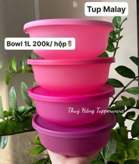 Tupmalay Hộp Aloha Bowl 1L Màu Tím Ngẫu Nhiên