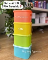 Combo Tuptrung Set 4 Hộp Mát Colorful 1.9L (4 Hộp)