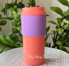 Tuptrung Ly Đựng Cafe Nhựa Coffe To Go 490ml