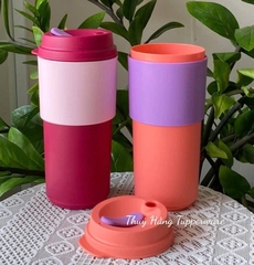 Tuptrung Ly Đựng Cafe Nhựa Coffe To Go 490ml