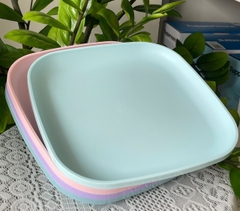Combo Tuptrung Bộ Đĩa Vuông 20cm 4 Màu