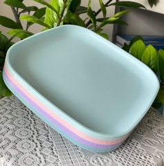 Combo Tuptrung Bộ Đĩa Vuông 20cm 4 Màu