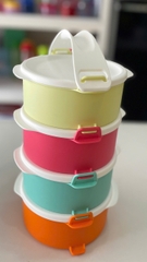 Tuptrung Bộ Hộp Cơm Tupperware Small Round Click To Go Màu mới 2023