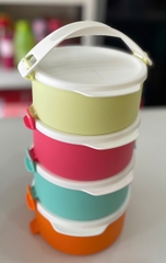 Tuptrung Bộ Hộp Cơm Tupperware Small Round Click To Go Màu mới 2023
