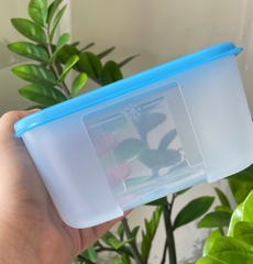 Combo Tuptrung Set 4 Hộp Đông Basic 650ml Nắp Xanh (4 Hộp)