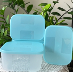 Combo Tuptrung Set 6 Hộp Đông Basic 650ml Nắp Xanh (6 Hộp)
