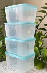 Combo Tuptrung Set 6 Hộp Đông Basic 650ml Nắp Xanh (6 Hộp)