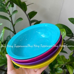 Set 4 đĩa Sâu Lòng Everyday Plate Set 4 Tupperware 4 Màu 17.5cm
