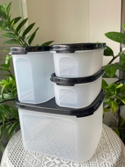 Bộ Hộp Tupperware Kệ Bếp Modular Kitchen Mates Starter (4 hộp)