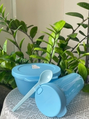 Tuptrung - Set tô LVS 800ml + Bình nước 470ml tặng muỗng