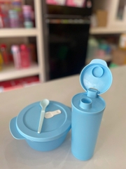 Tuptrung - Set tô LVS 800ml + Bình nước 470ml tặng muỗng