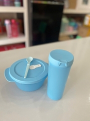 Tuptrung - Set tô LVS 800ml + Bình nước 470ml tặng muỗng