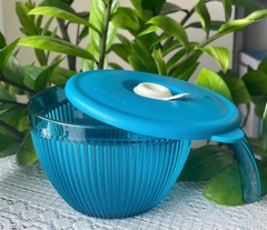 Tô có tay cầm 500ml quay lò vi sóng - xanh