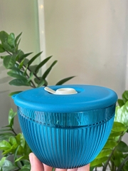Tô có tay cầm 500ml quay lò vi sóng - xanh