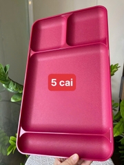 Tupmalay - Khay đựng thực phẩm chia 4 ngăn - Vintage Tupperware 1535 Divided Trays