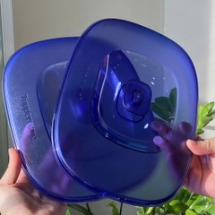 Tupmalay Tô Cơm Clear Bowl Kèm Vá Nắp Thân Trong
