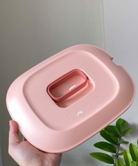 Tupmalay - Thố Đựng Cơm Kèm Vá Nhựa Mềm Đục - Gourmet Set Server Bekas Hidang Lauk Dengan Penutup Food Container with Lid -  Tupperware
