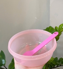 Tuptrung - Hộp Bowl tròn 600ml có muỗng cài trên nắp