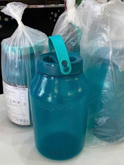 Tuptrung - Bình Jar Size Lớn 3L Màu Xanh Có Quai (01 Bình)