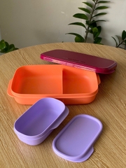 Tupmalay - Bộ Hộp Cơm 2 Hộp Slim Lunch Container (590ml+110ml)