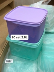 Hộp Trữ Khô Tupperware Vuông Oval Smart Saver - Tupperware Malaysia Chính Hãng