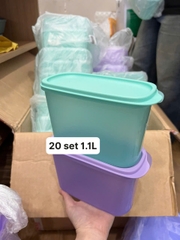 Hộp Trữ Khô Tupperware Vuông Oval Smart Saver - Tupperware Malaysia Chính Hãng