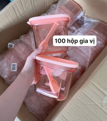 Hộp Gia Vị Tupperware Unami 500ml-Có Muỗng Tupperware Malaysia Chính Hãng