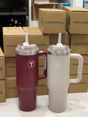 Ly Giữ Nhiệt Tupperware Big T 660ml / 1.1L - Có Ống Hút - Tupperware Trung Chính Hãng