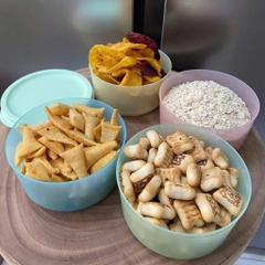 Bộ 8 Hộp Tupperware Trữ Đông 650ml + Trữ Mát 530ml Modular - Tupperware Trung Chính Hãng