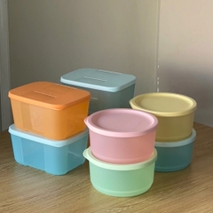 Bộ 8 Hộp Tupperware Trữ Đông 650ml + Trữ Mát 530ml Modular - Tupperware Trung Chính Hãng