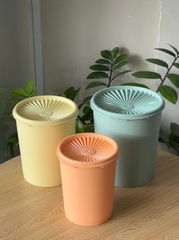 3 Hộp Đựng Thực Phẩm Tupperware Decorator 2.7L, 1.8L 1.2L - New Tupperware