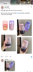 Hộp / Bình Jar đựng trà sữa, nước uống, gia vị...