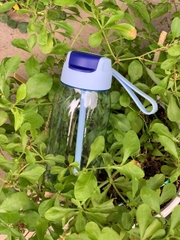 Bình Nước Tupperware Lohas Flask 550ml Có Ống Hút