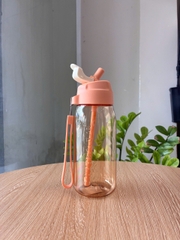 Bình Nước Tupperware Lohas Flask 550ml Có Ống Hút