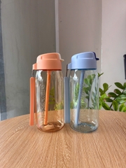 Bình Nước Tupperware Lohas Flask 550ml Có Ống Hút
