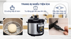Nồi áp suất điện Bluestone PCB-5639 6 lít