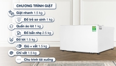 Máy giặt LG Mini Wash 2.5 kg TV2402NTWW