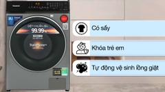 Máy giặt sấy Panasonic  10/6 kg NA-S106FC1LV Inverter