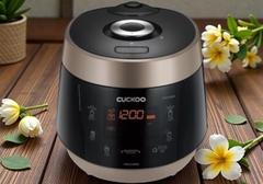 Nồi cơm áp suất điện tử 1,8L Cuckoo CRP-PK1000S đen vàng-Korean