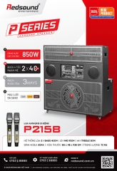 Loa kéo di động Redsound P215B bass 4 tấc đôi