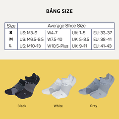 OS1st | Vớ Nén Bổ Trợ Khớp Ngón Cái Bunion BR4 - Black