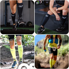 OS1st | Bó Nén Calf Performance CS6 - Reflective Yellow