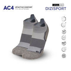 OS1st | Vớ Nén Chạy Bộ Active Comfort AC4 No Show - Grey
