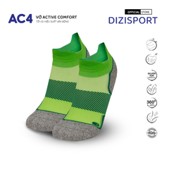 OS1st | Vớ Nén Chạy Bộ Active Comfort AC4 No Show - Lime Fusion