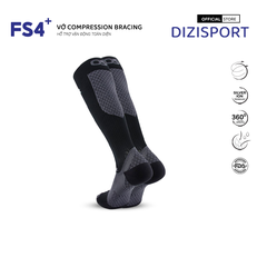 OS1st | Vớ Nén Chạy Bộ Compression Bracing FS4+ - Black