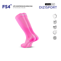 OS1st | Vớ Nén Chạy Bộ Compression Bracing FS4+ - Pink Fusion