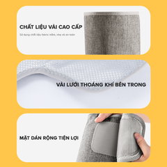 Máy Massage Bắp Chân Không Dây Havit LM1850, Massage Nén Khí & Phục Hồi Nhiệt Y Khoa - Chính Hãng BH 12 Tháng Dizisport