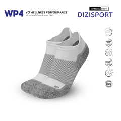 OS1st | Vớ Nén Sức Khỏe Wellness Performance WP4 No Show - White